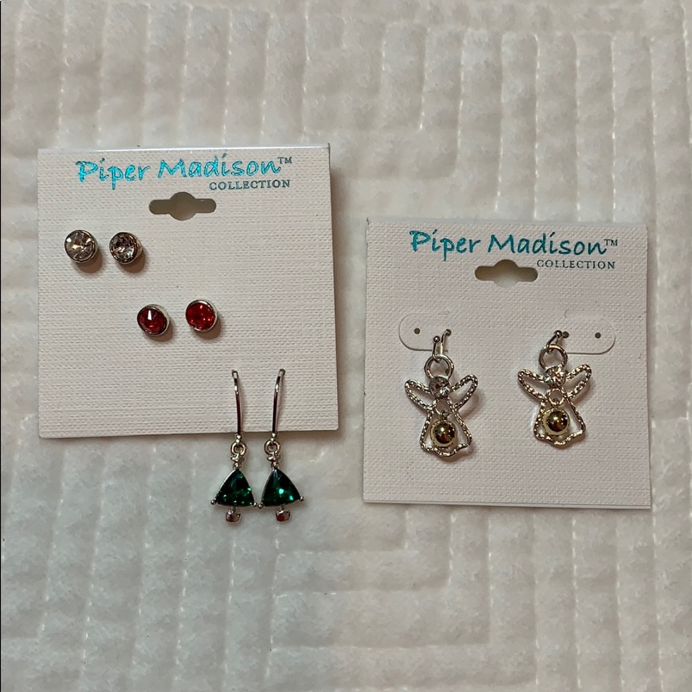 🎁 Piper Madison Christmas Holiday Earrings